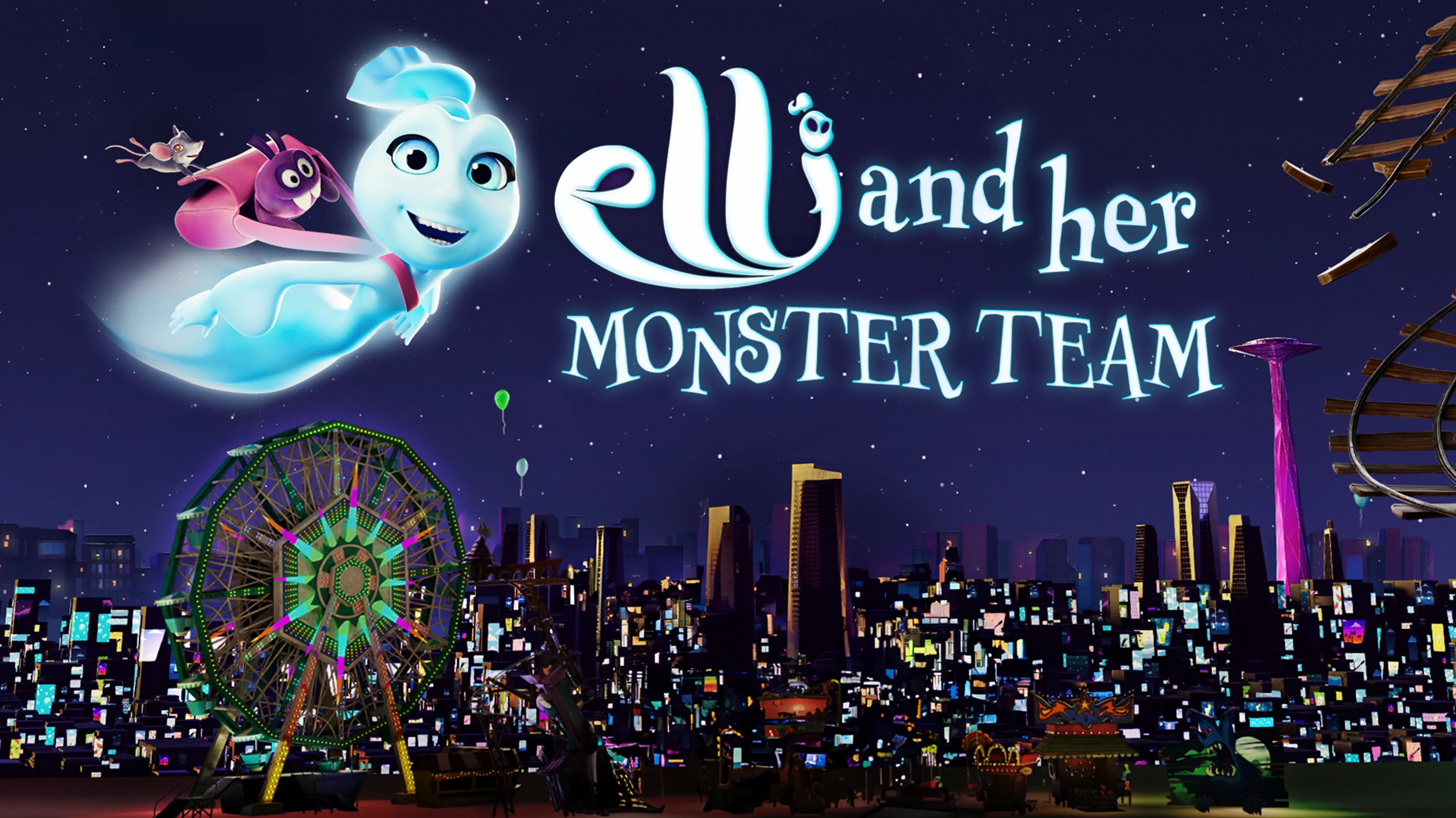 Elli and Her Monster Team poster